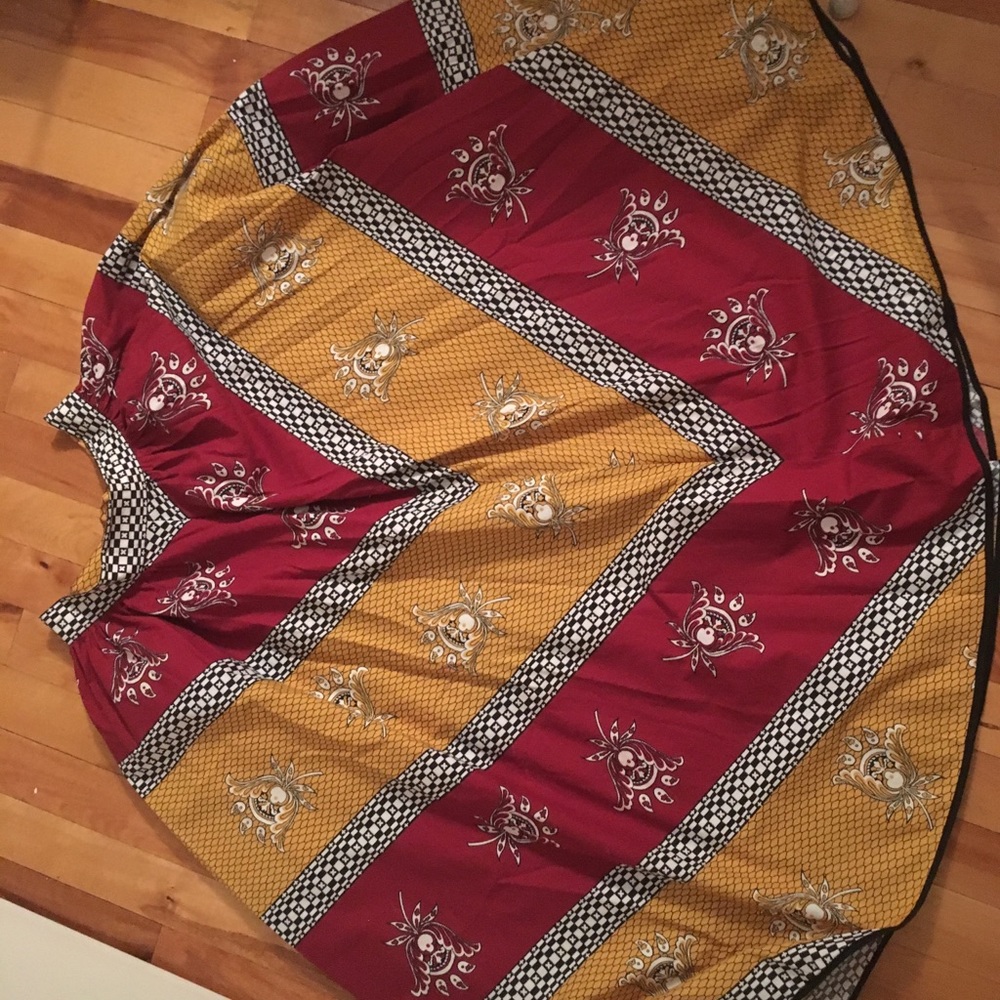 Souleiado vintage long skirt